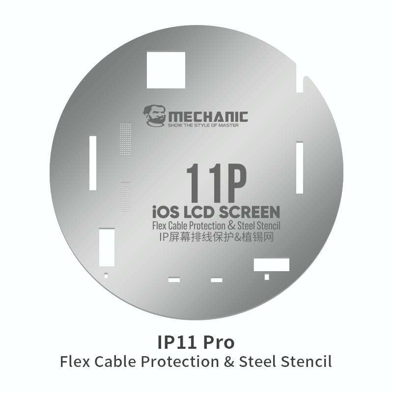 Mechanic UFO LCD Screen Flex Cable Protection and Reballing Planting For iPhone 11 Pro