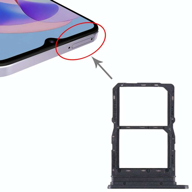 For Honor Play 40 SIM + SIM Card Tray (Black)