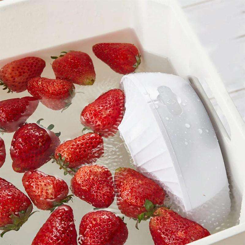 GYB001 Mini-ultrasonic Dishwasher Portable USB Charging Fruit Cleaner, Neutral Packaging(Pink)