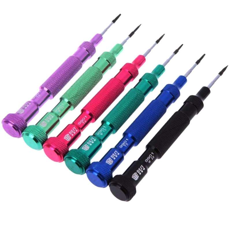 6 in 1 Precision Screwdriver Set Magnetic Electronic Screwdrivers Set for Mobile Phone Notebook L...