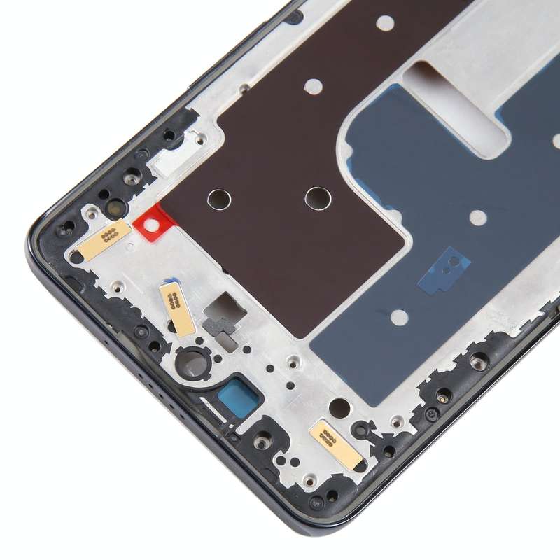 For Honor 60 Pro Front Housing LCD Frame Bezel Plate(Black)