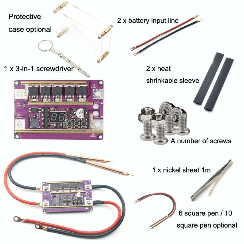 Lead-Acid Battery Version 12V Digital Display DIY Battery Spot Welding Machine Pen Control, Style...