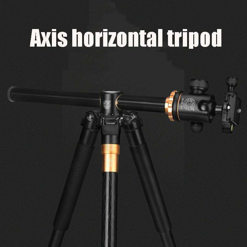Q999h Horizontal Cantilever Gimbal Tripod Mount L Type Bracket with Tripod Ball-Head
