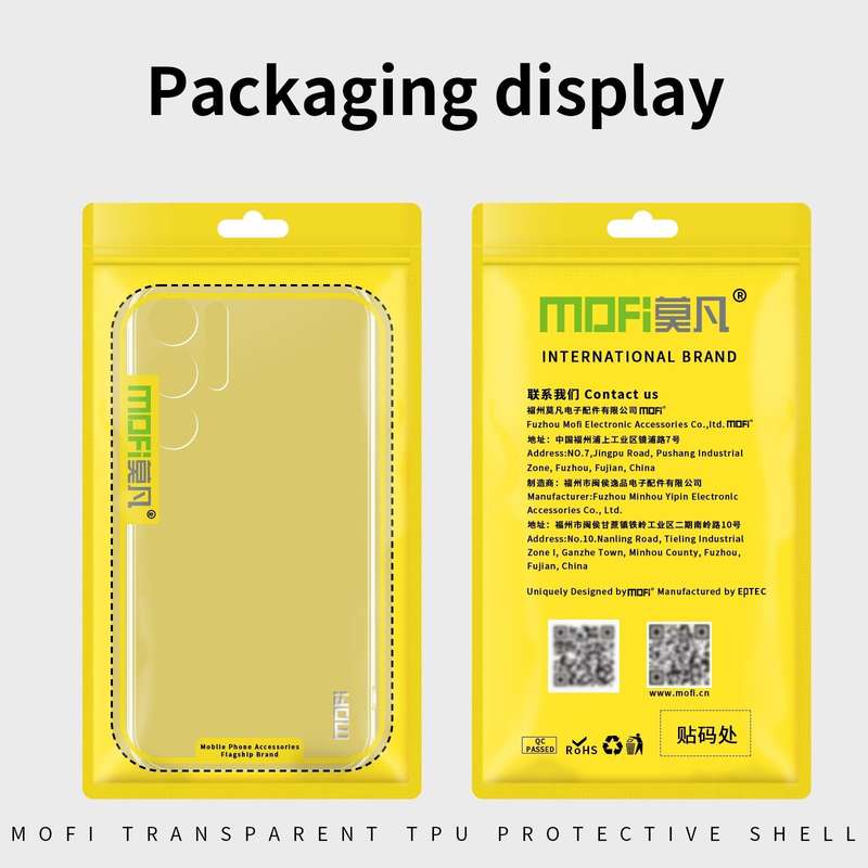 For Nubia Red Magic 9 Pro / 9 Pro+ MOFI Ming Series Transparent Ultra-thin TPU Phone Case(Transpa...