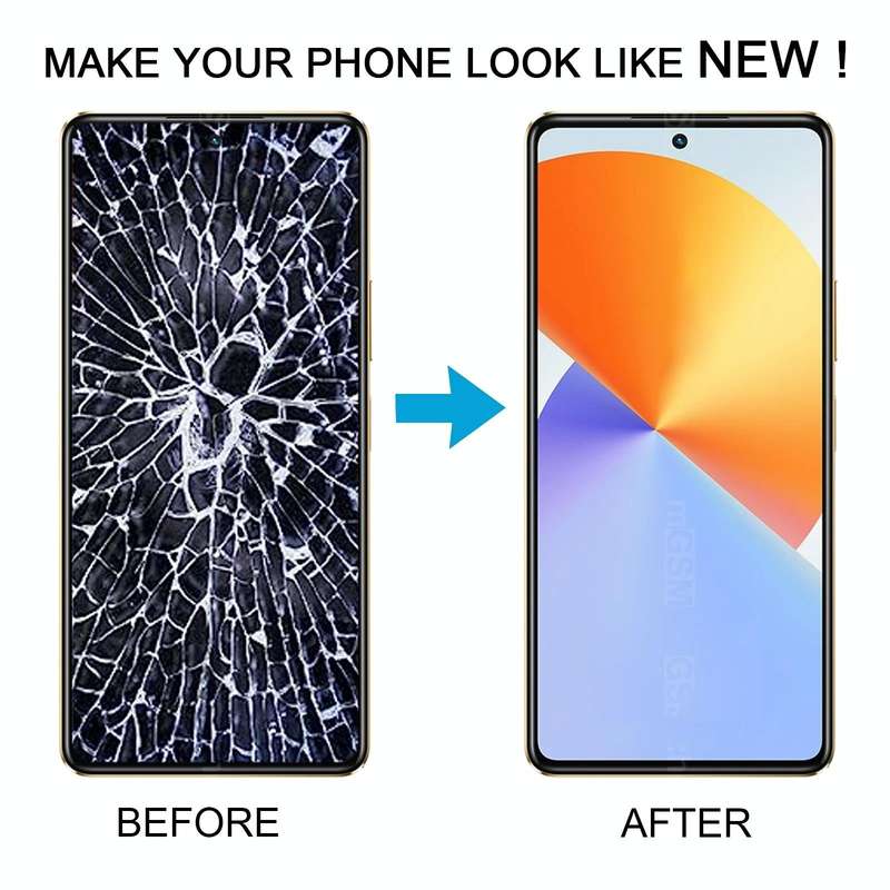 For Tecno Camon 20s Pro 5G Original LCD Screen with Digitizer Full Assembly