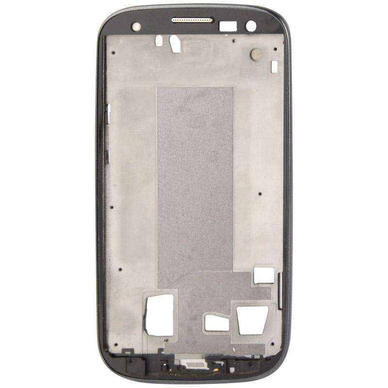 For Galaxy S III / i9300 Original 2 in 1 LCD Middle Board + Original Front Chassis(Black)