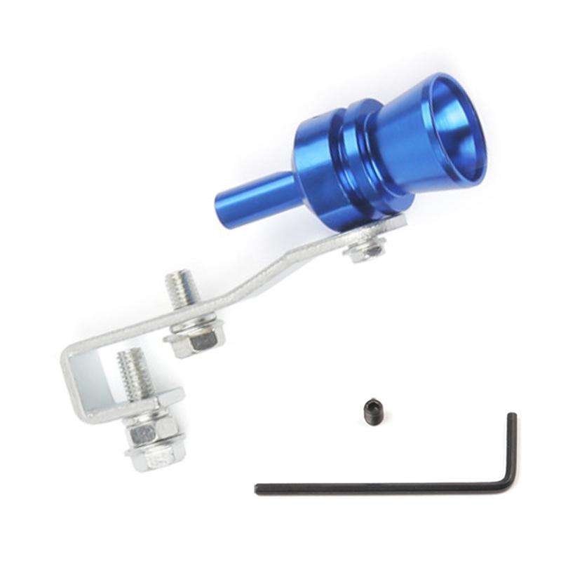 Universal Aluminum Turbo Sound Exhaust Muffler Pipe Whistle Car / Motorcycle Simulator Whistler, ...