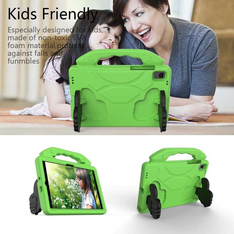 For Huawei MatePad 10.4 EVA Material Children Flat Anti Falling Cover Protective Shell with Thumb...