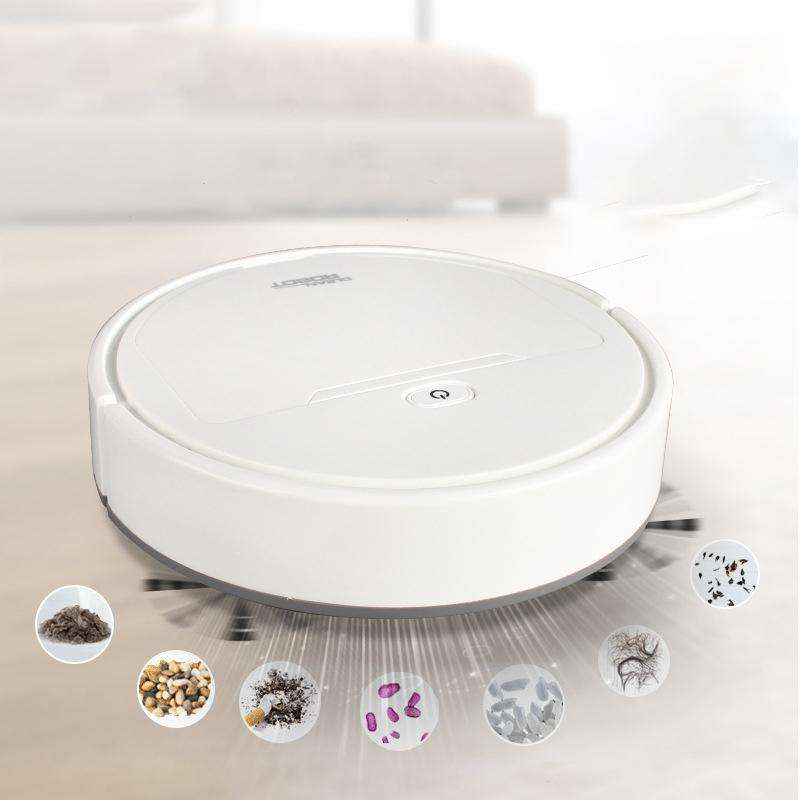 Multifunctional Smart Vacuum Cleaner Robot Toy Sweeper Automatic 3-In-1 Recharge Dry Wet Sweeping...