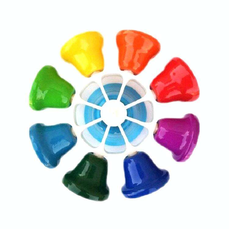 Orff Instrument Eight-tone Bell Percussion Musical Toy for Children, Size:14.7 x 14.7 x 5.8cm(Col...