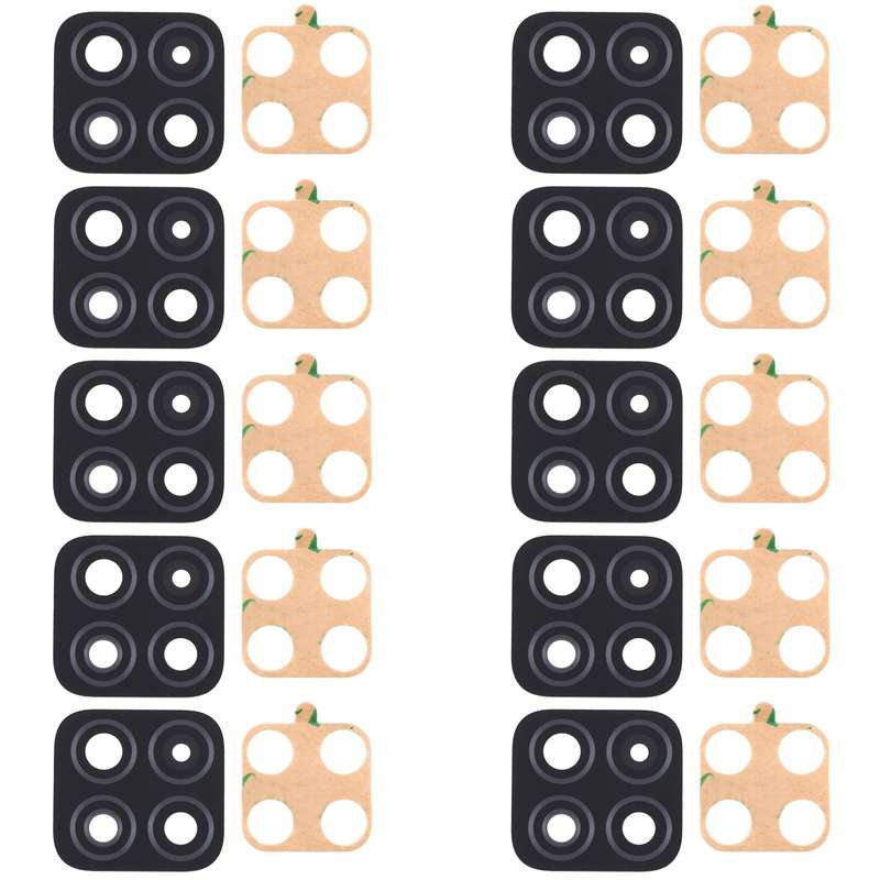 For OPPO A73 5G / A53 5G / A72 5G PDYM20 10pcs Back Camera Lens