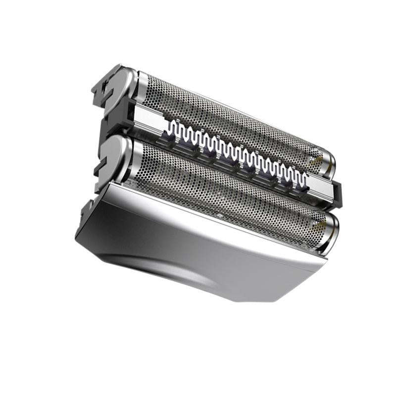 For BRAUN 70S Electric Shaver Silver Mesh Cutter Head Upgraded Version, Style: With Words(Plastic...