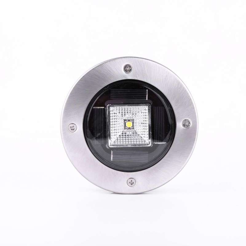 Outdoor Solar Buried Light Household Garden Grass Ground Waterproof Lamp(White Light)