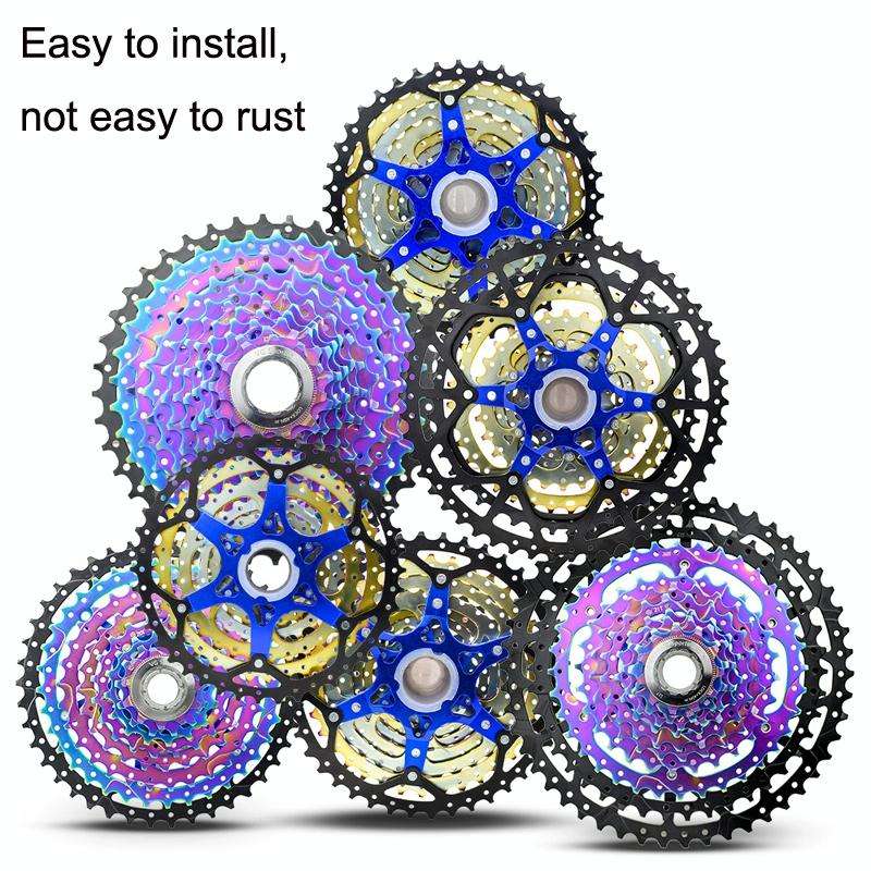 VG Sports Split Mountain Bike Lightweight Cassette Flywheel, Style:10 Speed 50T