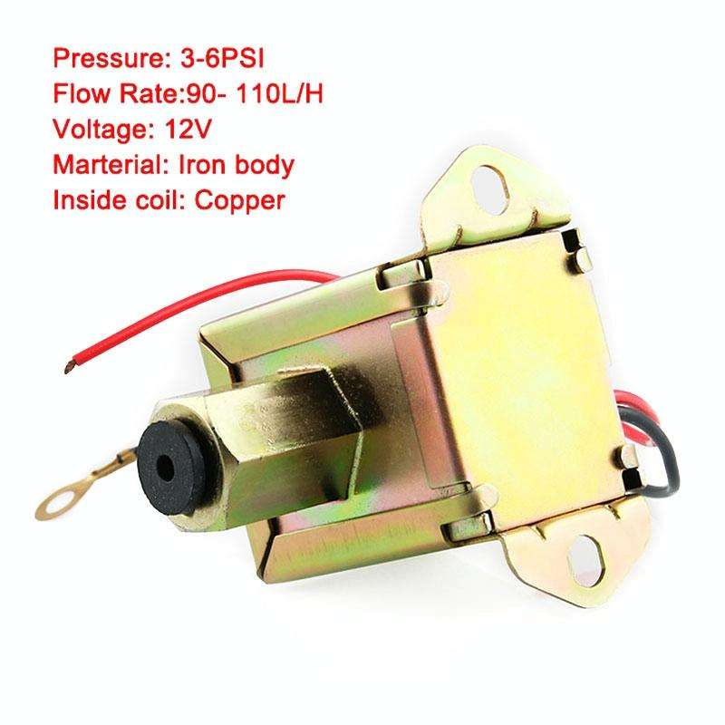 Universal Car 12V Fuel Pump + 2 x Fuel Unions + In-Line Fuel Filter Petrol