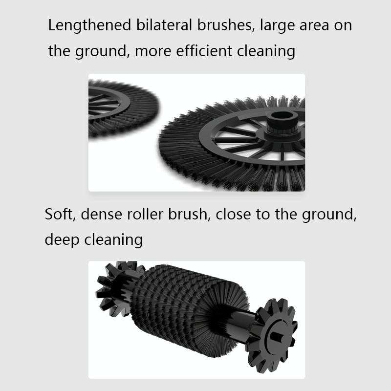 X2 Gear-assisted Walk-behind Sweeper, Specification: with 3 Rags(Blue)