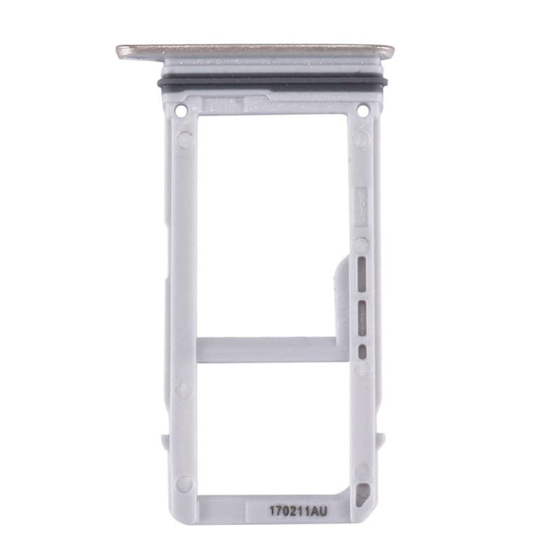 For Galaxy A3 (2017) / A320 SIM Card Tray + Micro SD Card Tray (Gold)