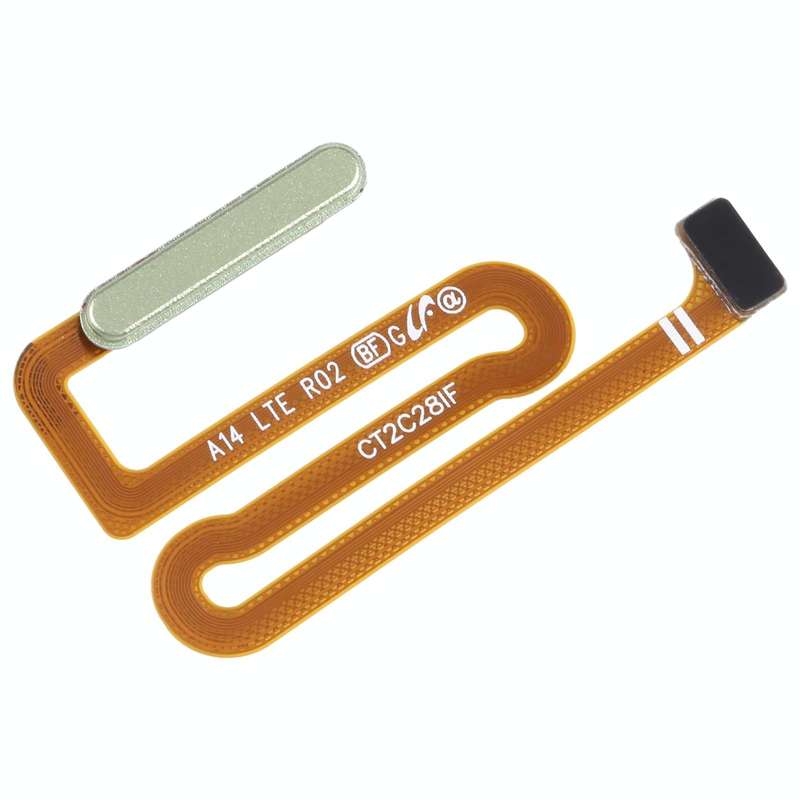 For Samsung Galaxy A14 SM-A145F Original Fingerprint Sensor Flex Cable (Green)