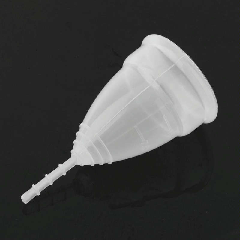 3 PCS Reusable Soft Cup Silicone Menstrual Cup, Size:Small(Purple)