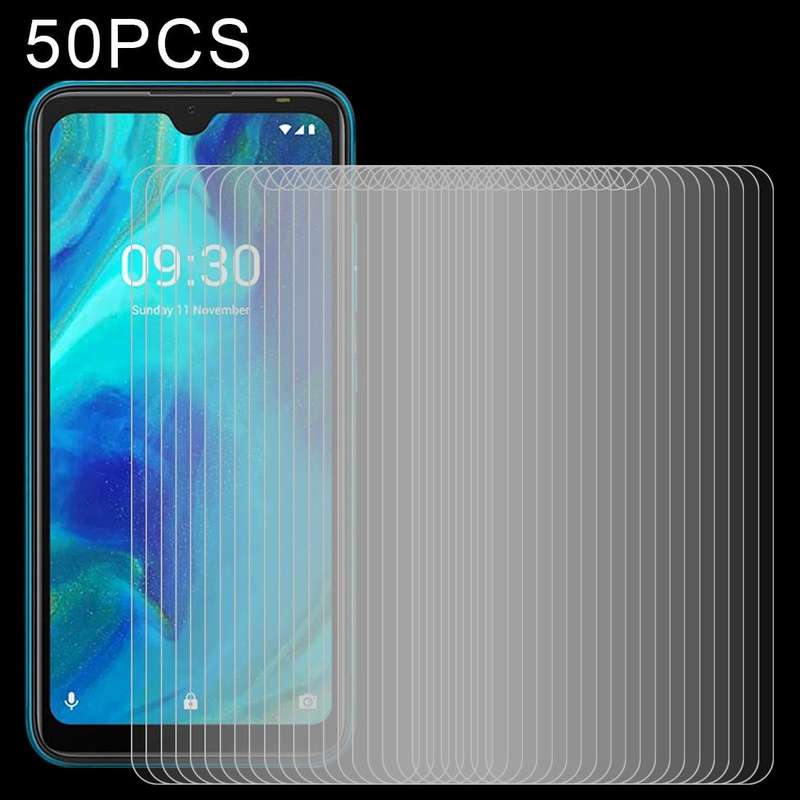 For Tecno Pop 5 50 PCS 0.26mm 9H 2.5D Tempered Glass Film