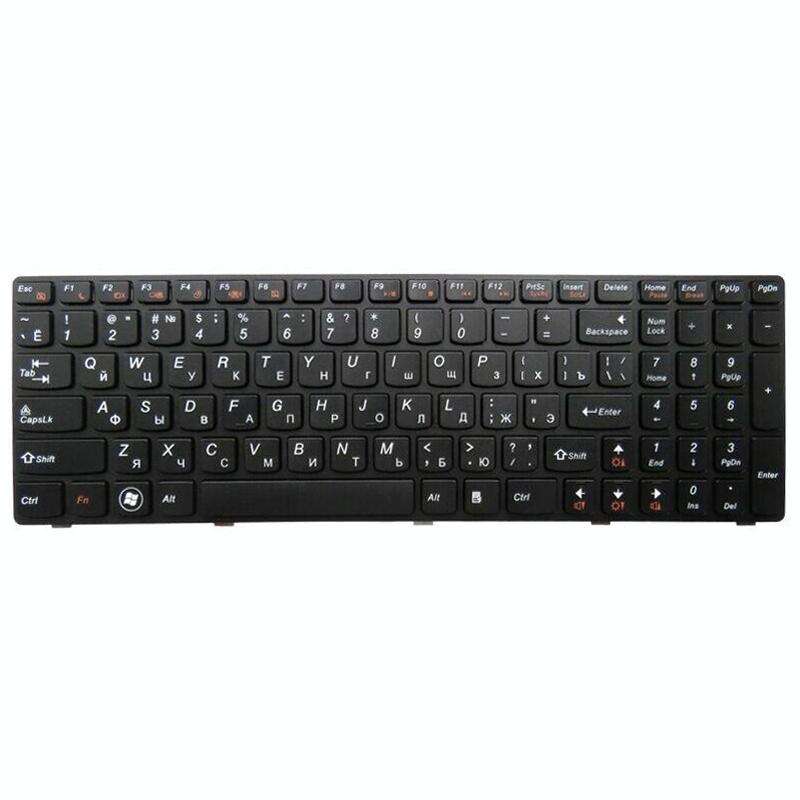 RU Version Russian Laptop Keyboard for Lenovo V570 / Z570 / Z575