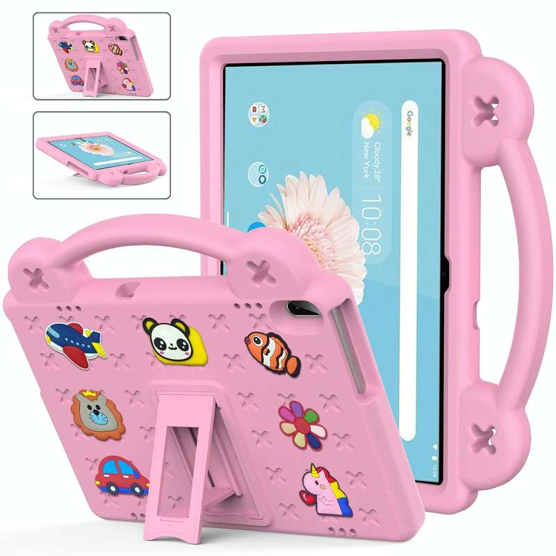 For Lenovo Tab M10 X605 / X505 / Tab P10 X705 Handle Kickstand Children EVA Shockproof Tablet Cas...