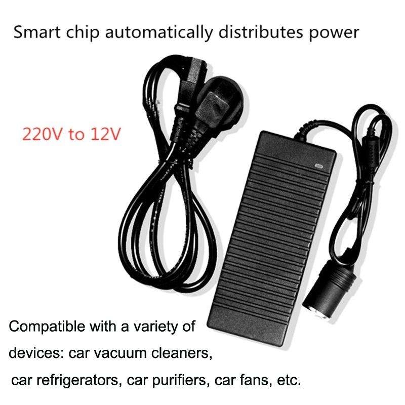 220V To 12V Power Converter 15A Car to Household Power Adapter, Plug Type: EU Plug