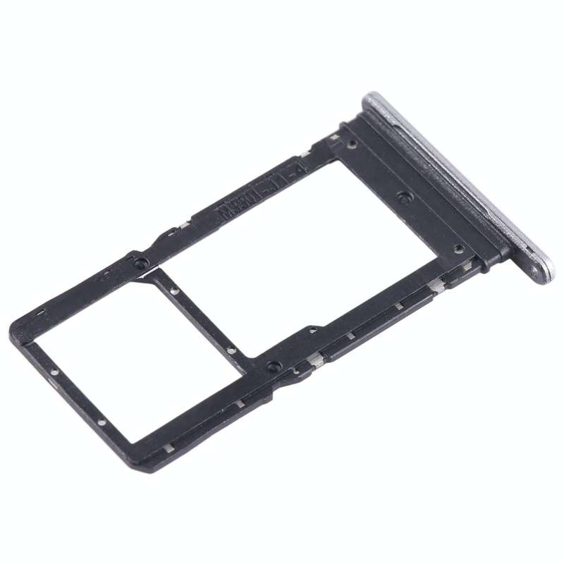 For Honor X7a SIM + SIM / Micro SD Card Tray (Silver)