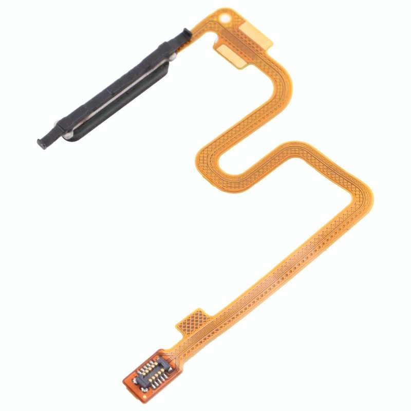 Fingerprint Sensor Flex Cable for Xiaomi Redmi Note 9 5G / Redmi Note 9T M2007J22G M2007J22C (Grey)