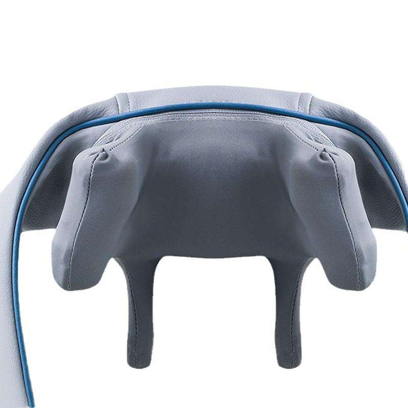 Electric Neck And Shoulder Massager Shiatsu Back Neck Massager With Heat(Gray)