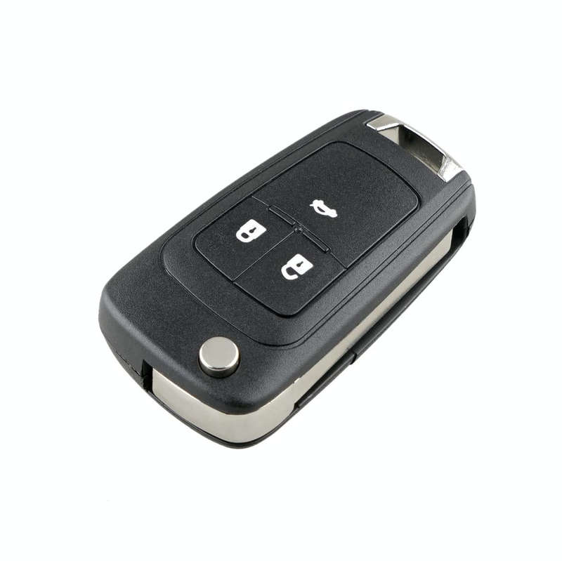 For Opel Car Keys Replacement 3 Buttons Car Key Case with Foldable Key Blade