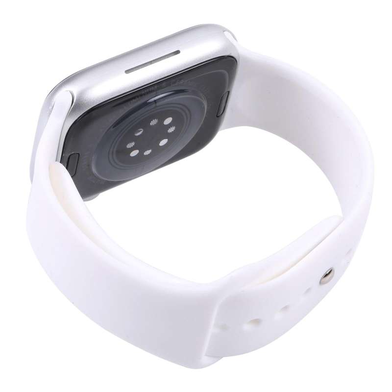 For Apple Watch Series 8 45mm Black Screen Non-Working Fake Dummy Display Model(White)