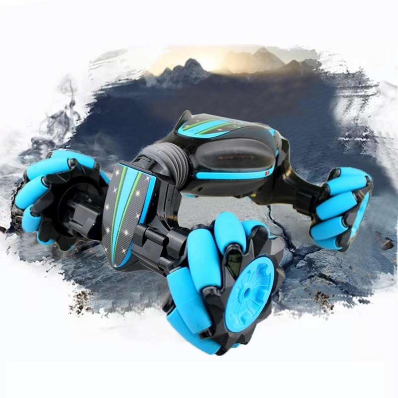 Gesture Sensing Remote Control Twisting Car Light Music Deformation Car Drift Traverse Dance Off-...
