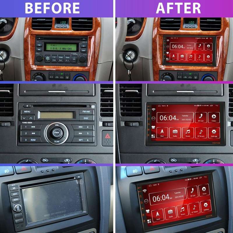 A2769 7 Inch Android Navigation WIFI Version 2+16G Vehicle Machine Central Control Large Screen, ...