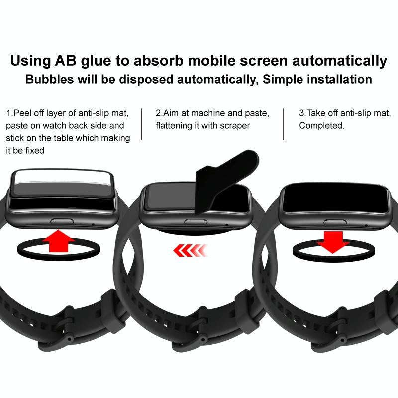 For Huawei Band 8 IMAK Plexiglass HD Watch Protective Film