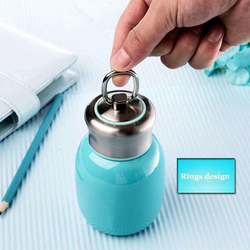 Mini Cute Coffee Vacuum Flasks Thermos Stainless Steel Cup Travel Drink Water Bottle Thermoses Mu...