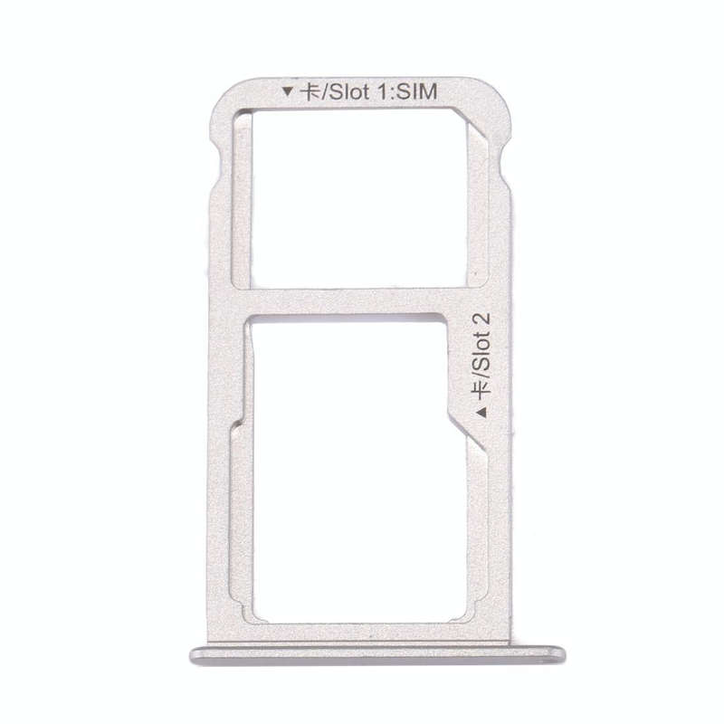 For Huawei nova SIM Card Tray & SIM / Micro SD Card Tray(Silver)