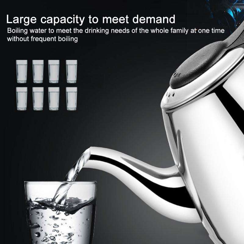 304 Stainless Steel Kettle Small Teapot, Specification:1.2L