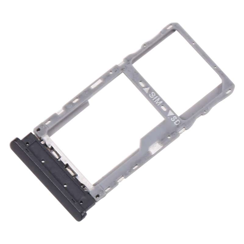 For Alactel Joy Tab 2 9032Z SIM Card Tray + Micro SD Card Tray(Black)