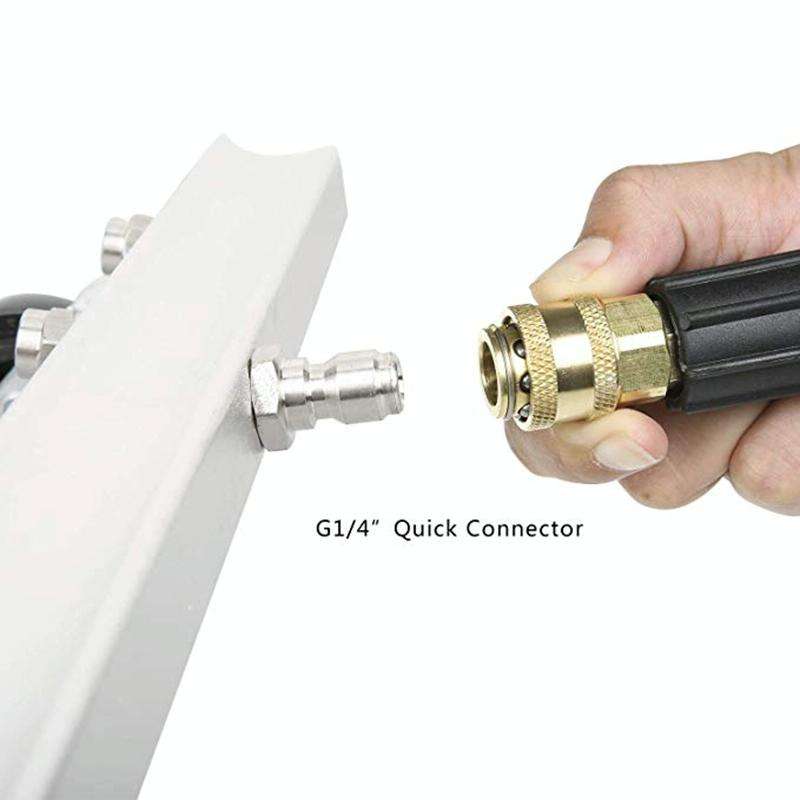 Car Body Chassis Car High Pressure Washing Machine Car Bottom Water Washing Machine 4 Nozzle Clea...