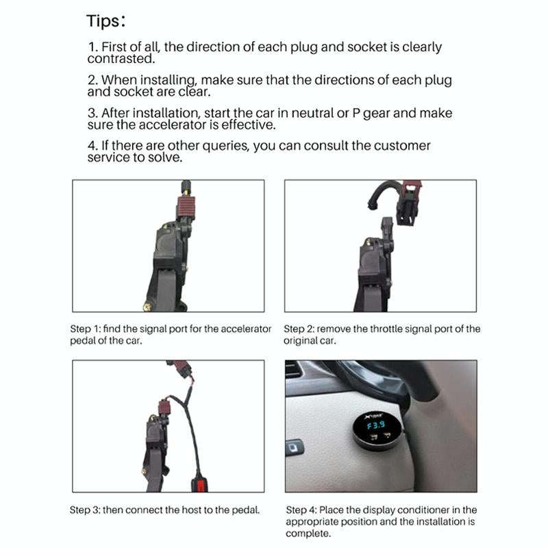 For Mazda BT-50 UP 2011- TROS CK Car Potent Booster Electronic Throttle Controller
