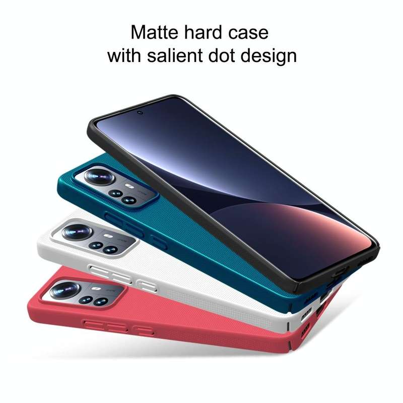 For Xiaomi 12 Lite NILLKIN Frosted PC Phone Case(Black)
