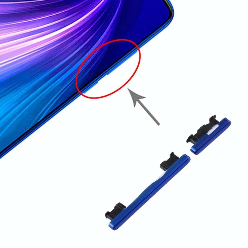 Power Button and Volume Control Button for Xiaomi Redmi Note 8 Pro(Blue)