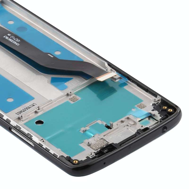 TFT LCD Screen for Motorola Moto E5 Plus Digitizer Full Assembly with Frame(Black)