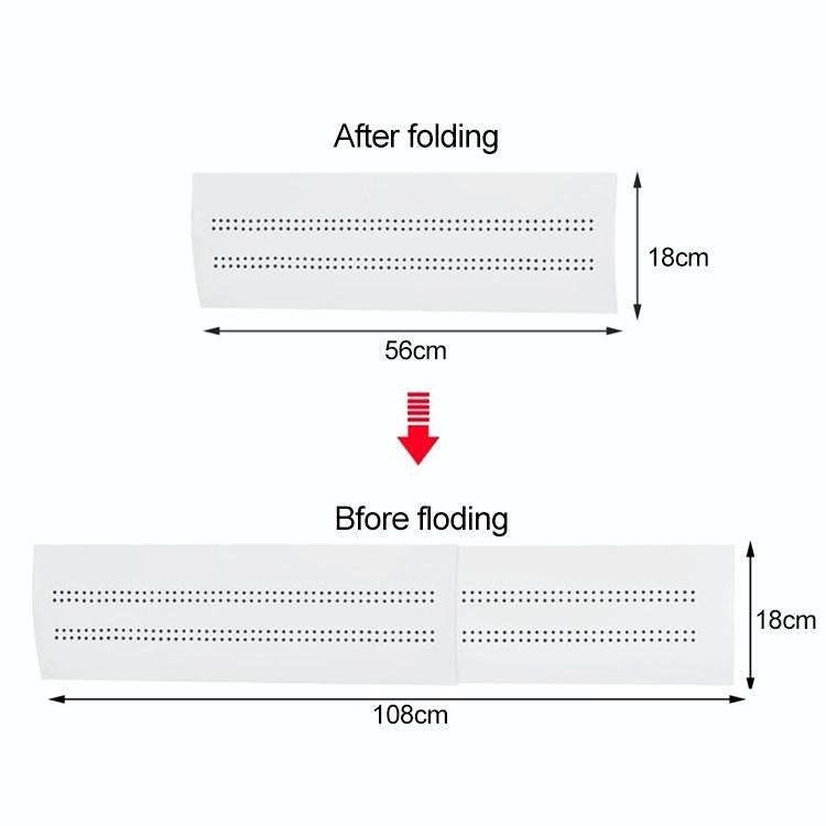 Bedroom Wall-Mounted Baby Universal Anti-Straight Blowing Air Conditioning Windshield Wind Deflec...