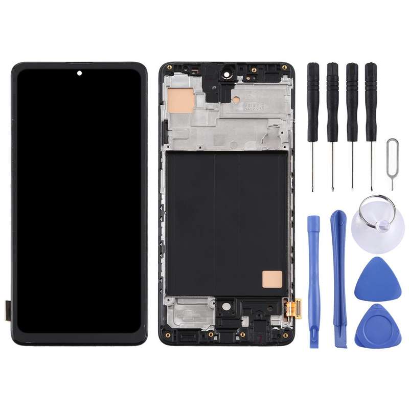 TFT Material LCD Screen and Digitizer Full Assembly With Frame, Not Supporting Fingerprint Identi...