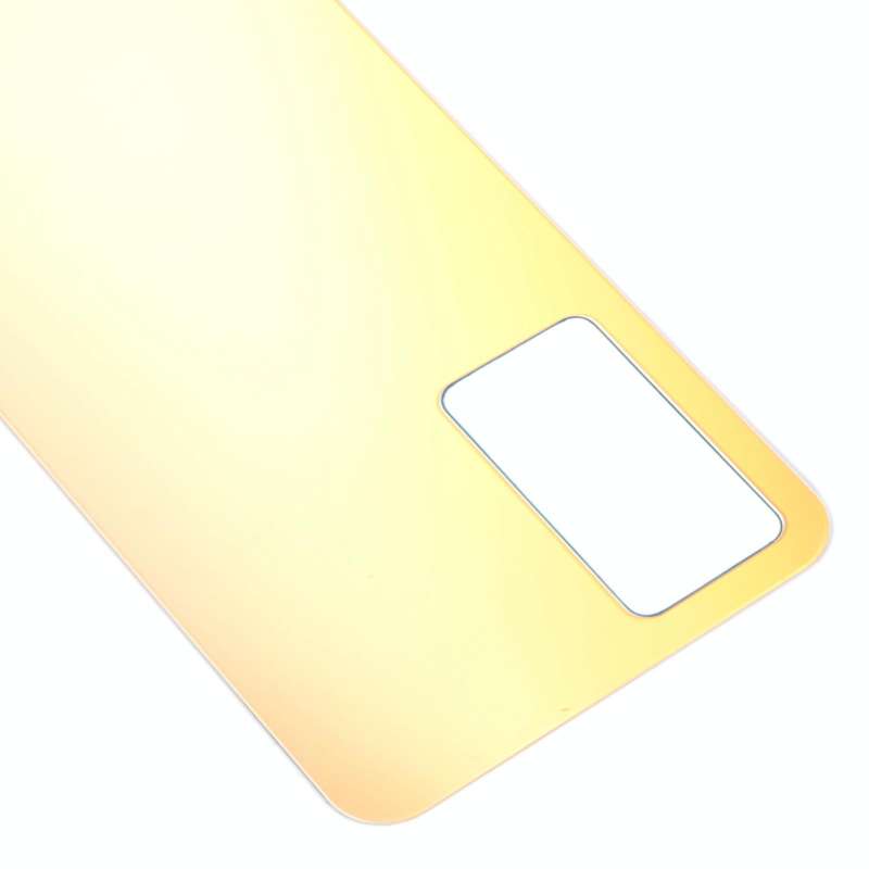 For vivo Y75 4G 2022/V23e Glass Battery Back Cover (Gold)