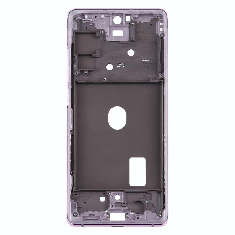 For Samsung Galaxy S20 FE  Middle Frame Bezel Plate (Purple)