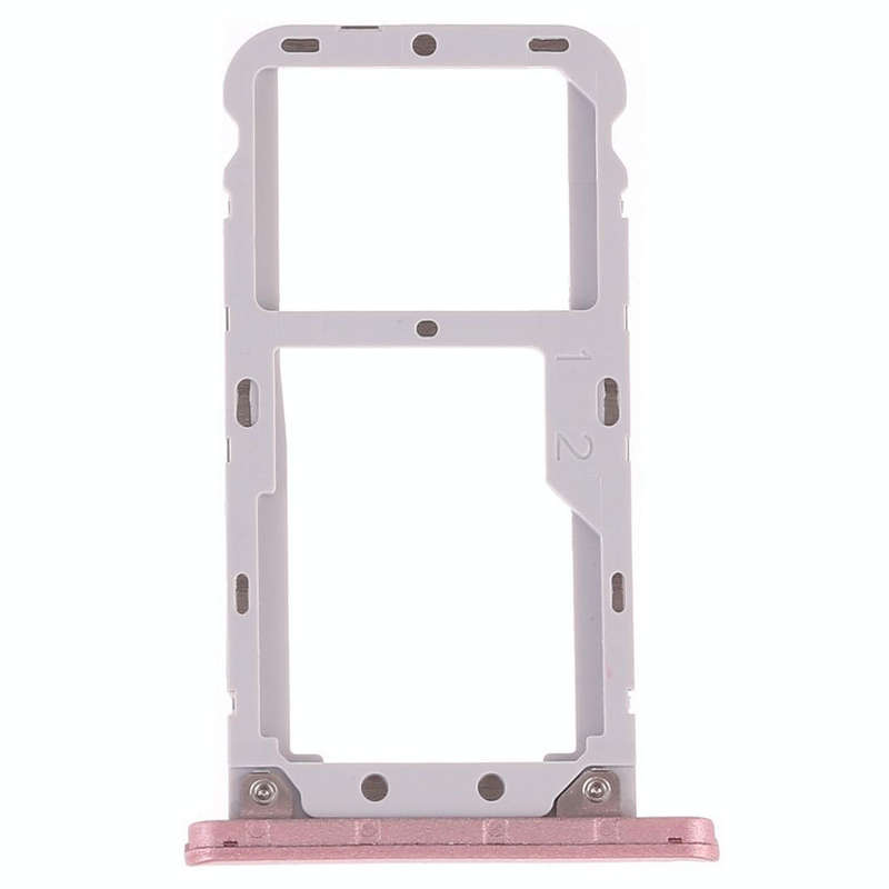 SIM Card Tray + SIM Card Tray / Micro SD Card Tray for Asus Zenfone Live ZB501KL(Rose Gold)