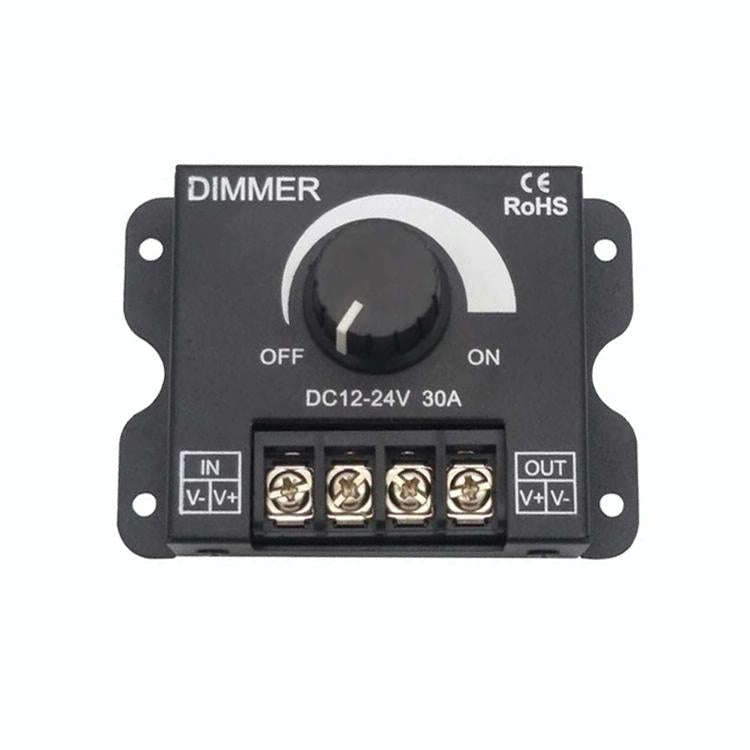 30A LED Controller Knob Dimming Smart Module(Black)